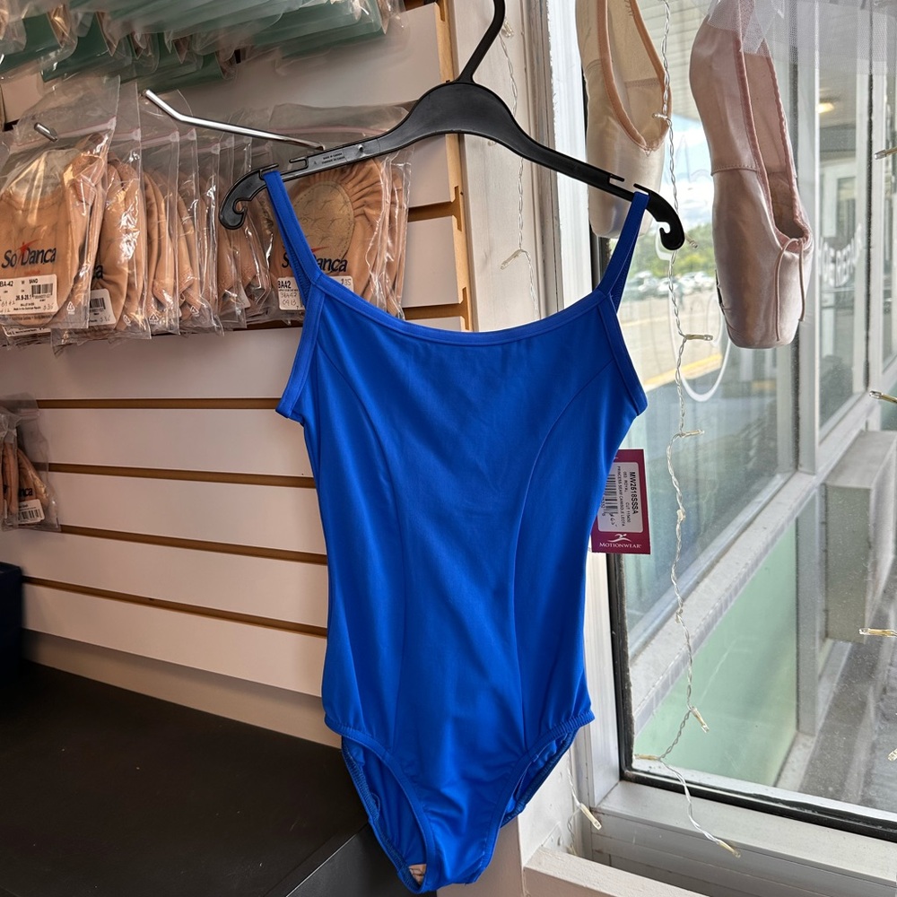 Blue “Princess Seams” Ballet Dance Leotard